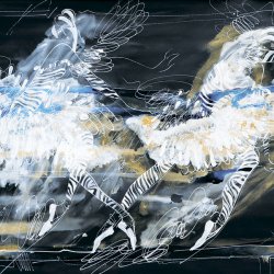 Виставка В. Колеснікова «Рух у просторі i часі», живопис
