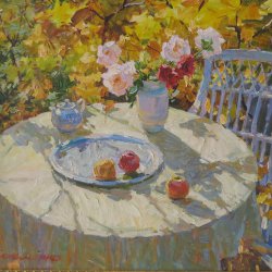 Єфименко Віктор - Осінній натюрморт, 2002, 70*80, полотно, олія, 11000$