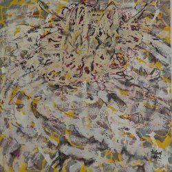 Павлов Олександр - Сліди, 2002, 105*105, полотно, олія, 3000$