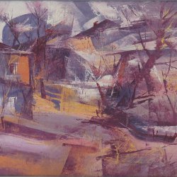 Франчук Валерій - Лелечина старовина, 1995, 65*89, полотно, олія, 1000$